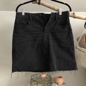 Old Navy Black Jean Skirt